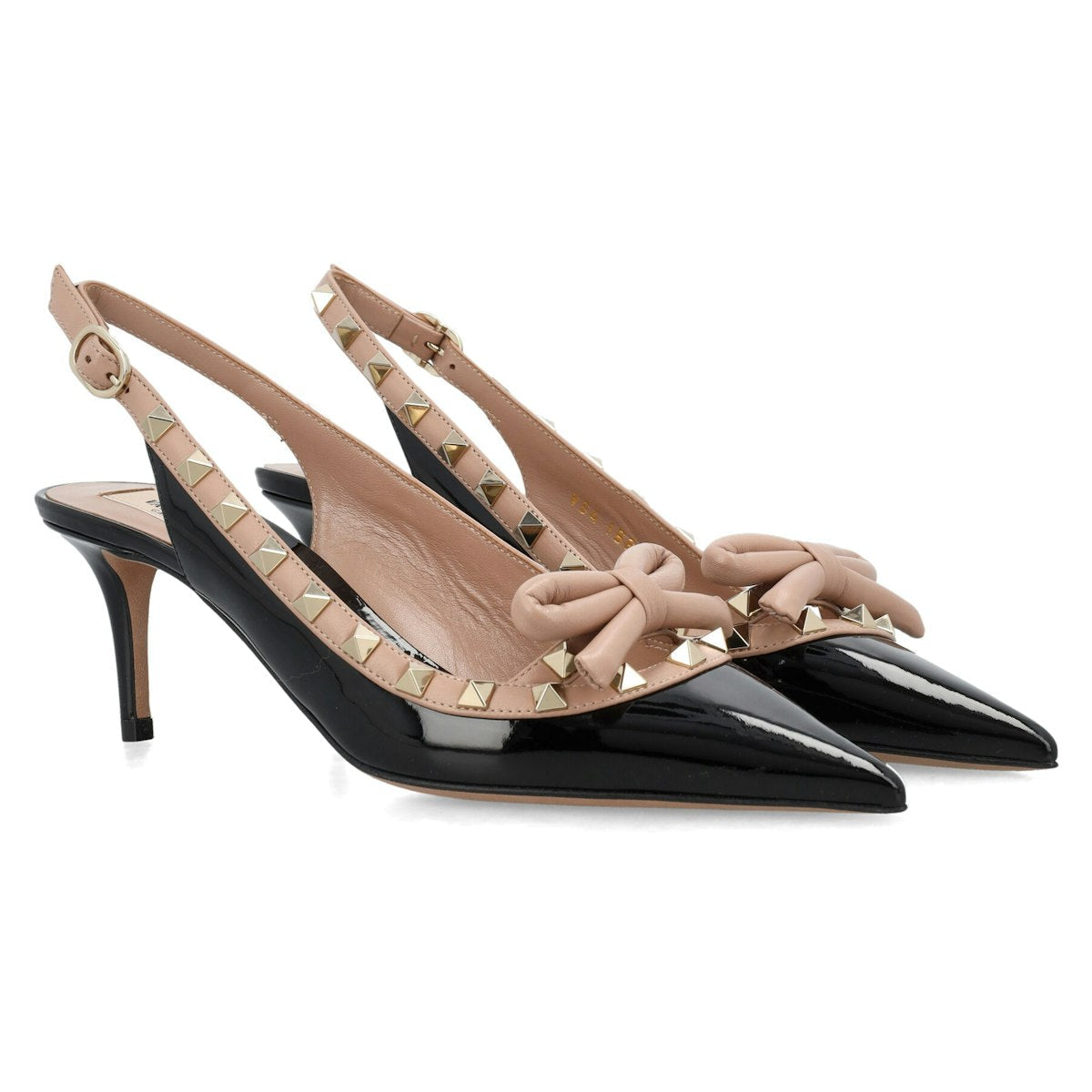 ROCKSTUD BOW SLINGBACK PUMP