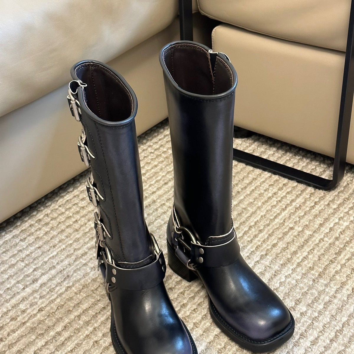 MIU M BOOTS