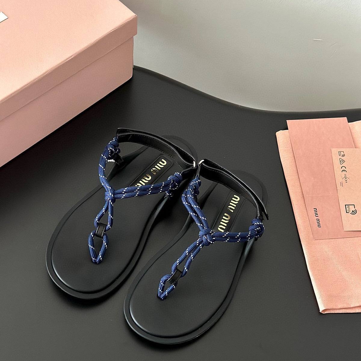 MIU M SANDALS