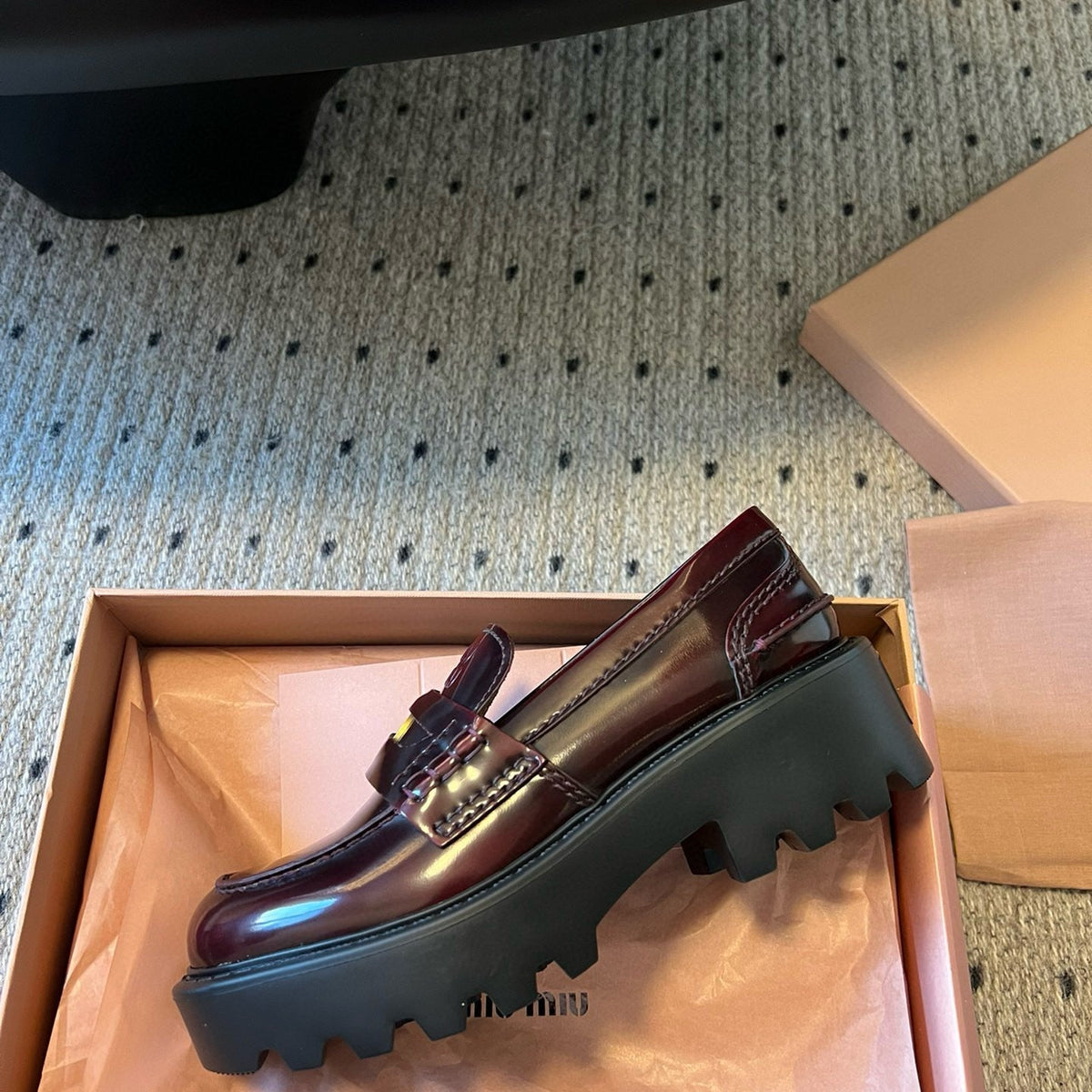 MIU M LOAFERS
