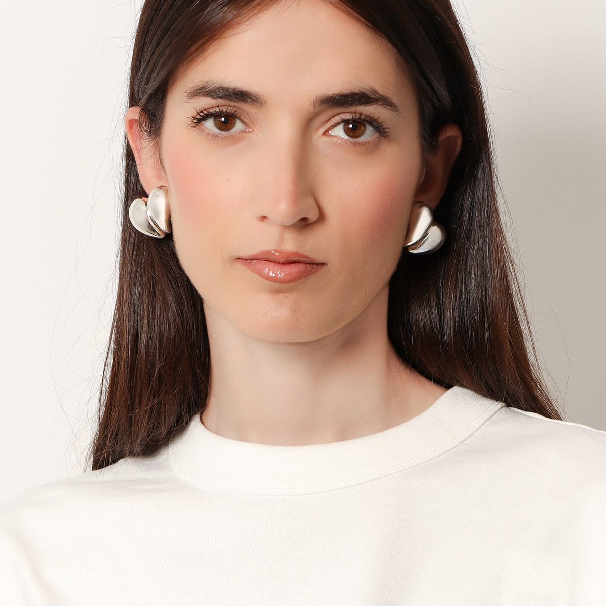 Bottega Veneta Women Silver Earrings
