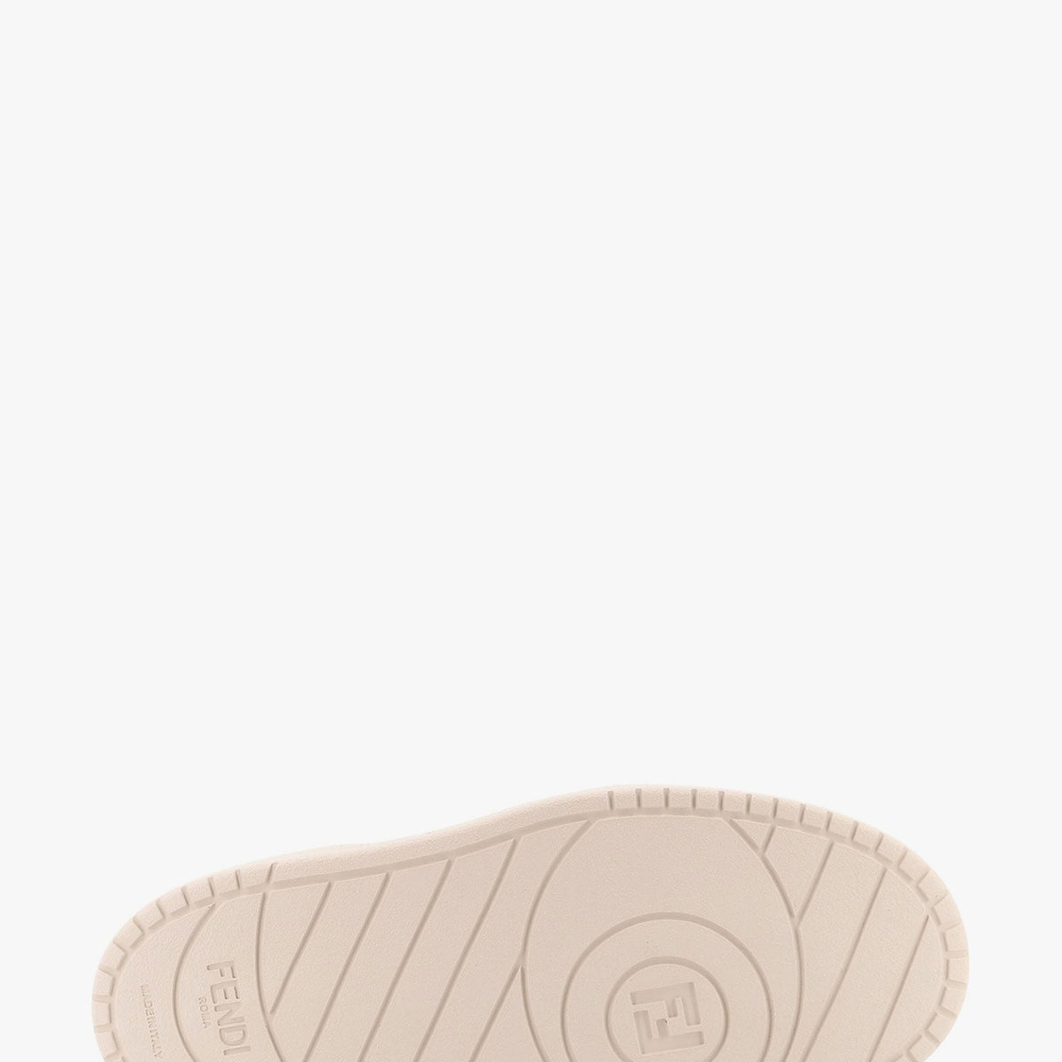 Fendi Women Match Canvas And Suede Low-Top Sneakers