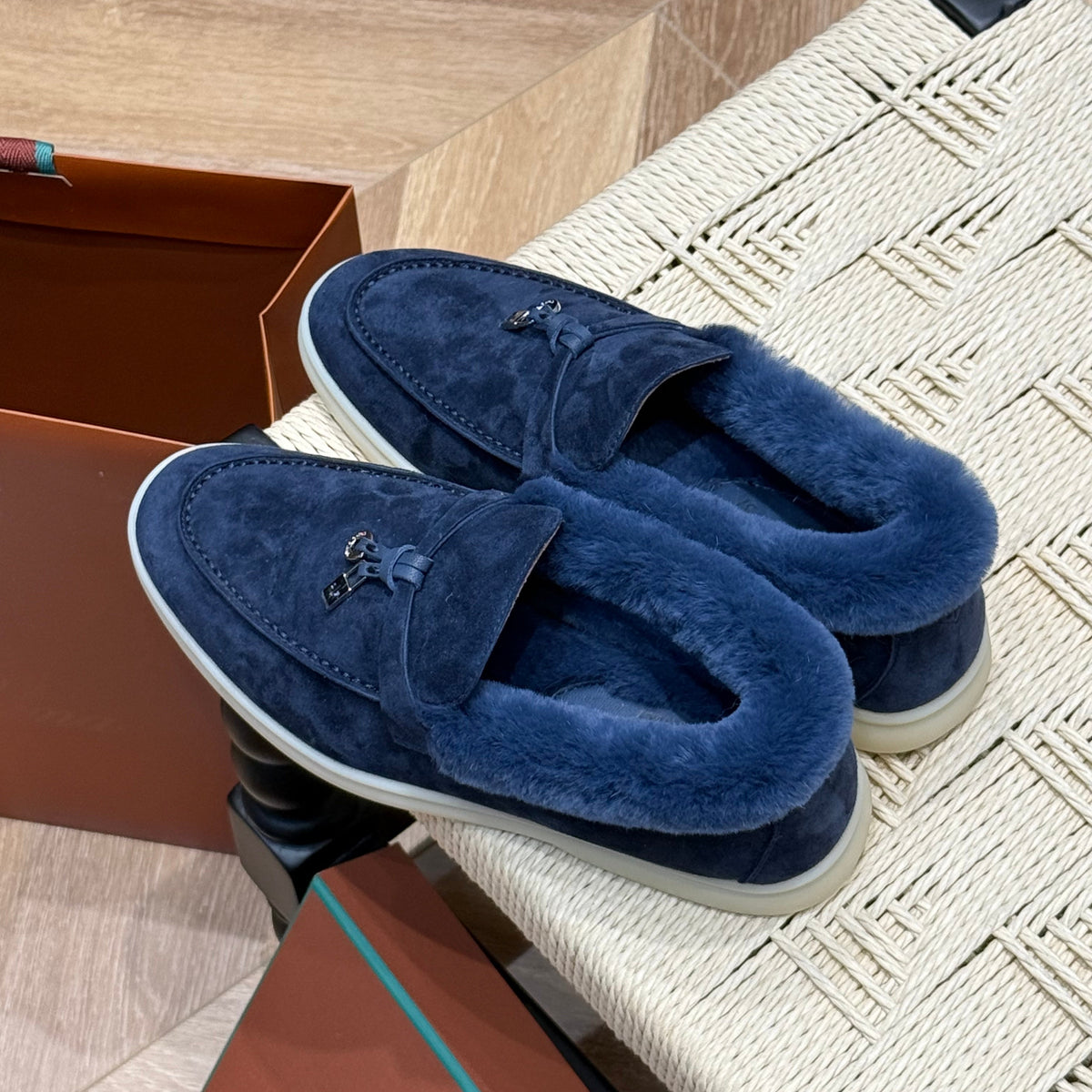LORO P SUMMER CHARMS LOAFERS