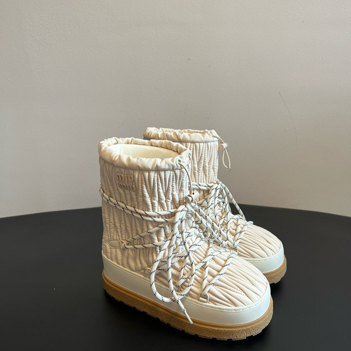 MIU M BOOTS
