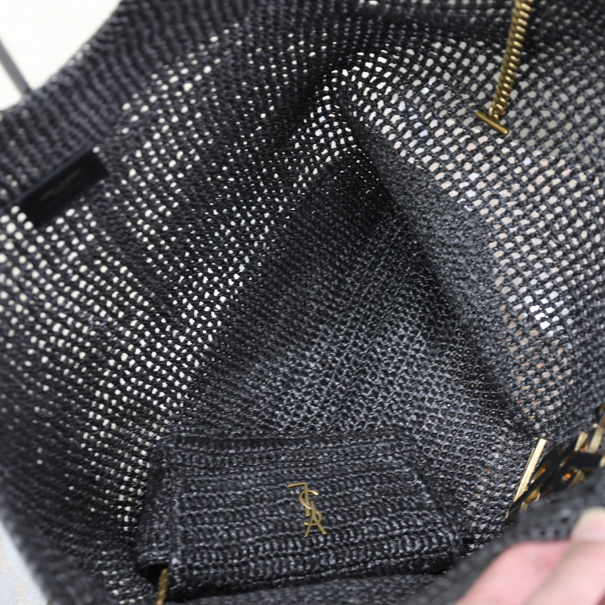 SL ICARE IN RAFFIA BAG