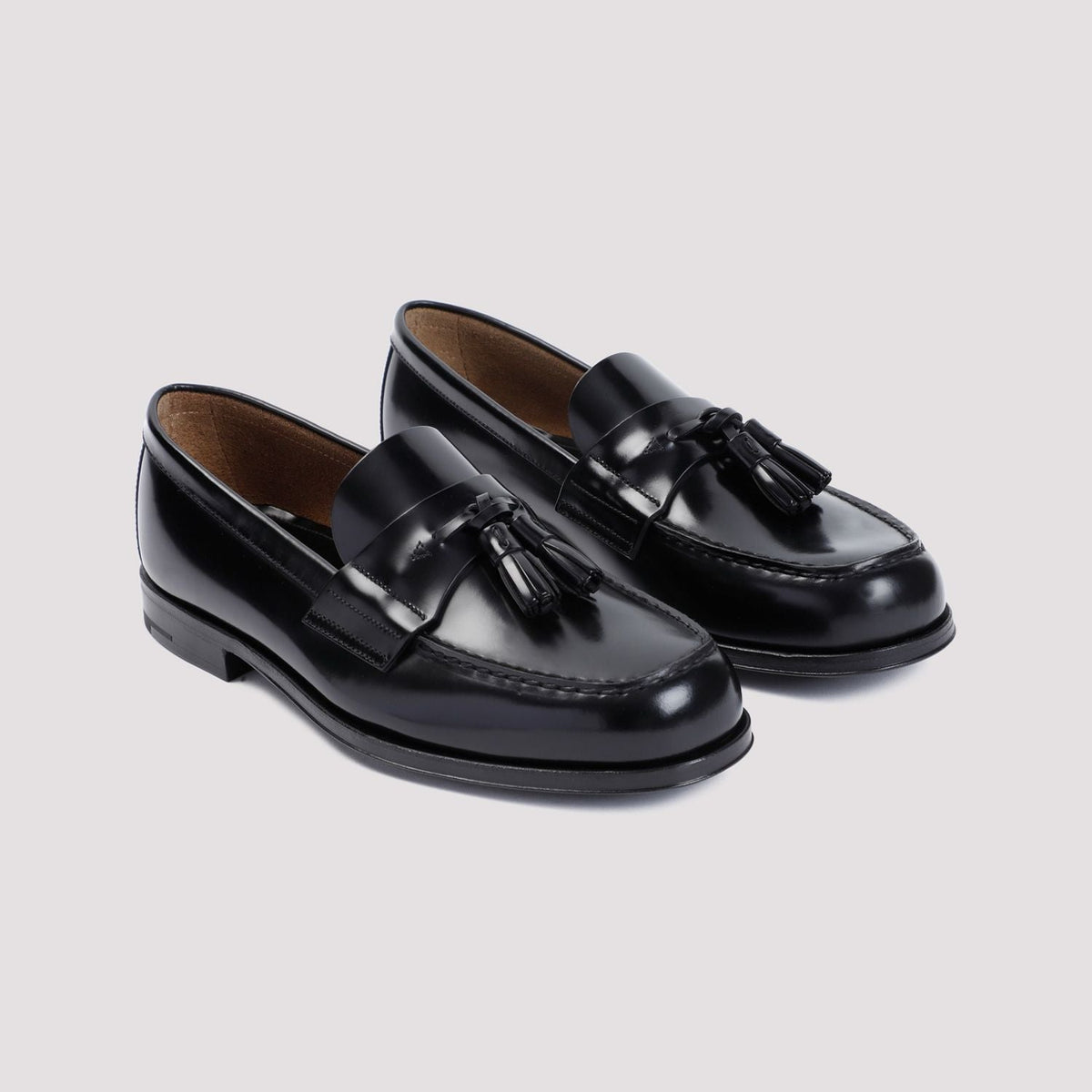 PRADA Stylish Leather Loafers for Men
