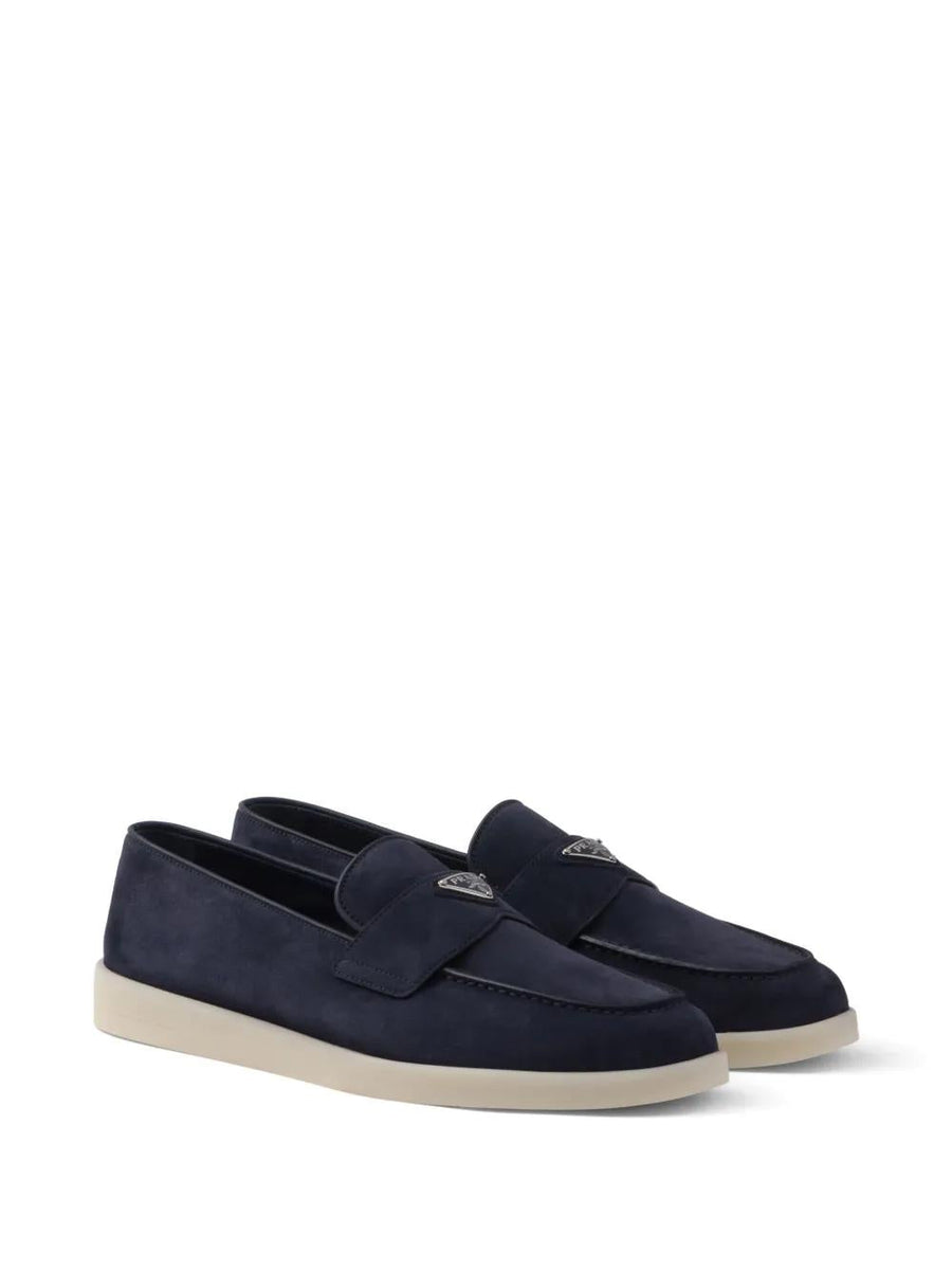 PRADA Luxury Leather Moccasins for Men