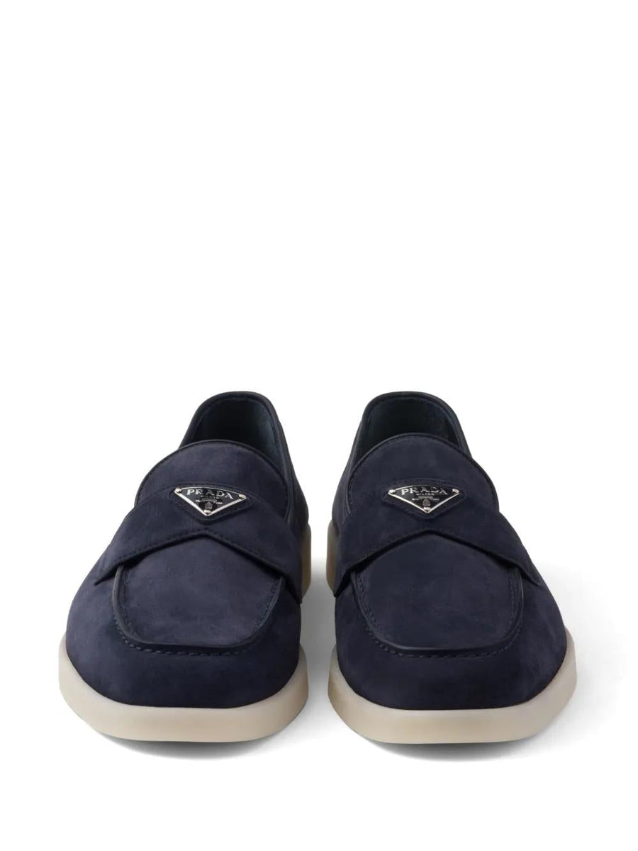 PRADA Luxury Leather Moccasins for Men