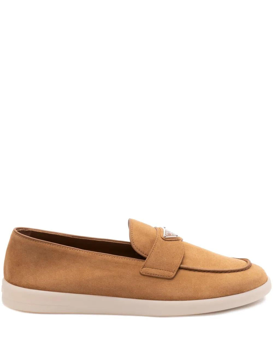 PRADA Elegant Suede Moccasins for Men