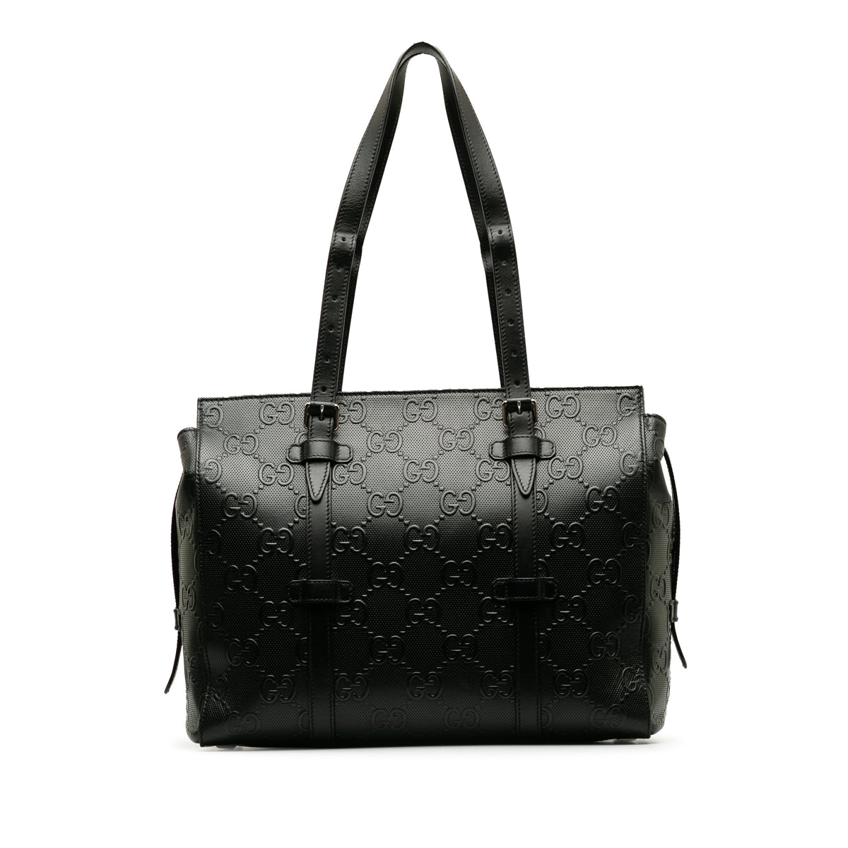 GUCCI GG Embossed Tote Bag