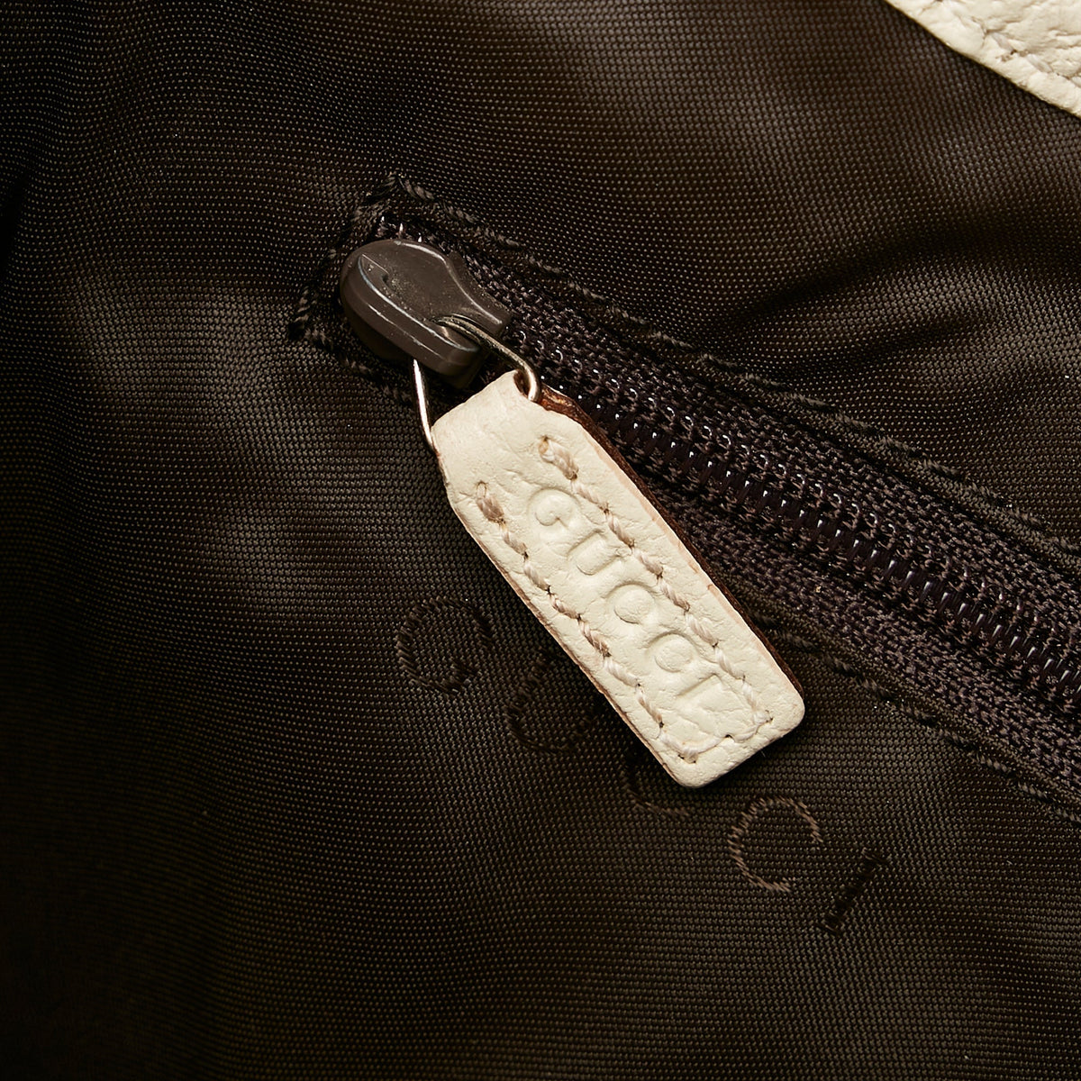 Gucci Jackie Canvas Shoulder Bag