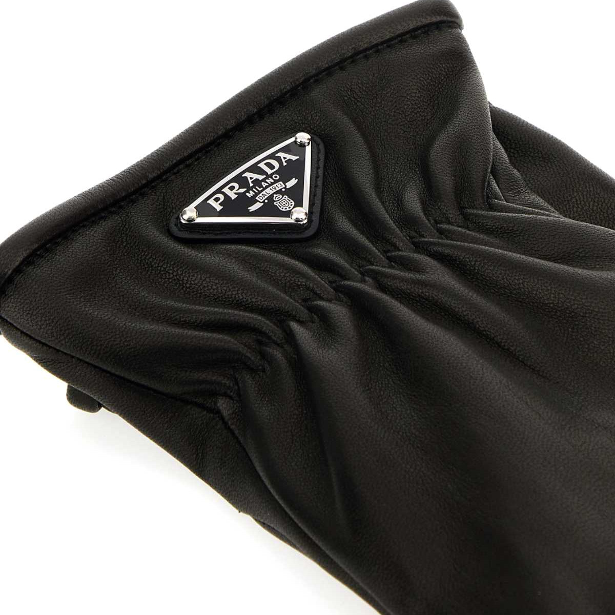 PRADA Nappa Leather Gloves for Men