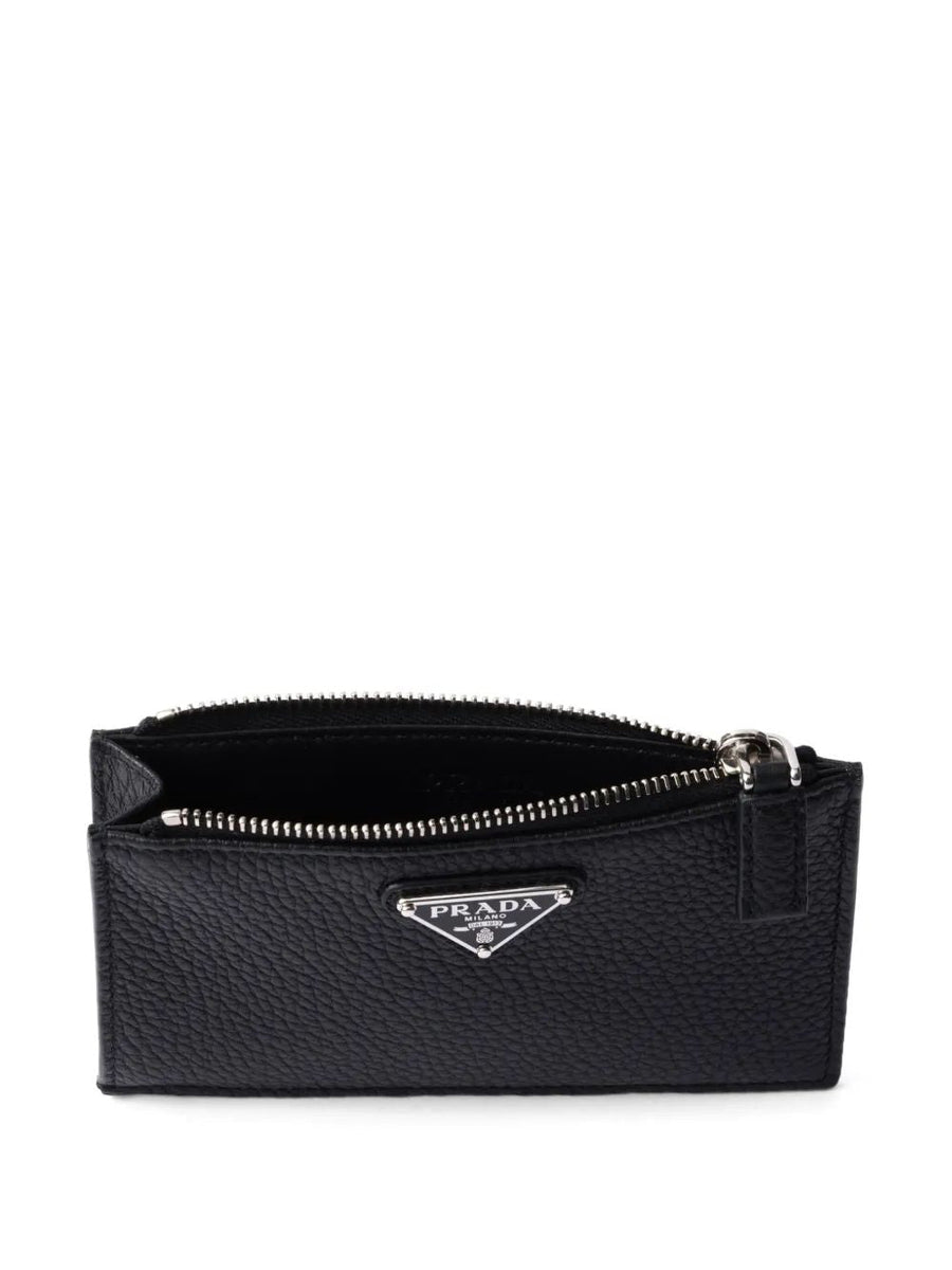 PRADA Mini Leather Card Holder