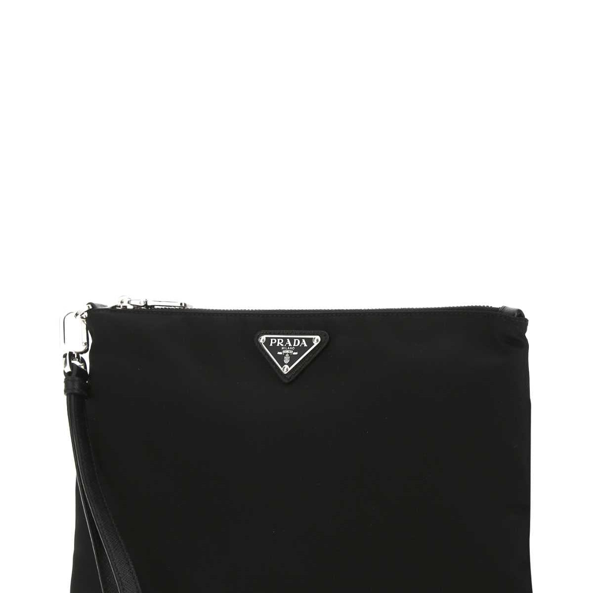 PRADA Sleek Mini Re-Nylon Clutch for Men