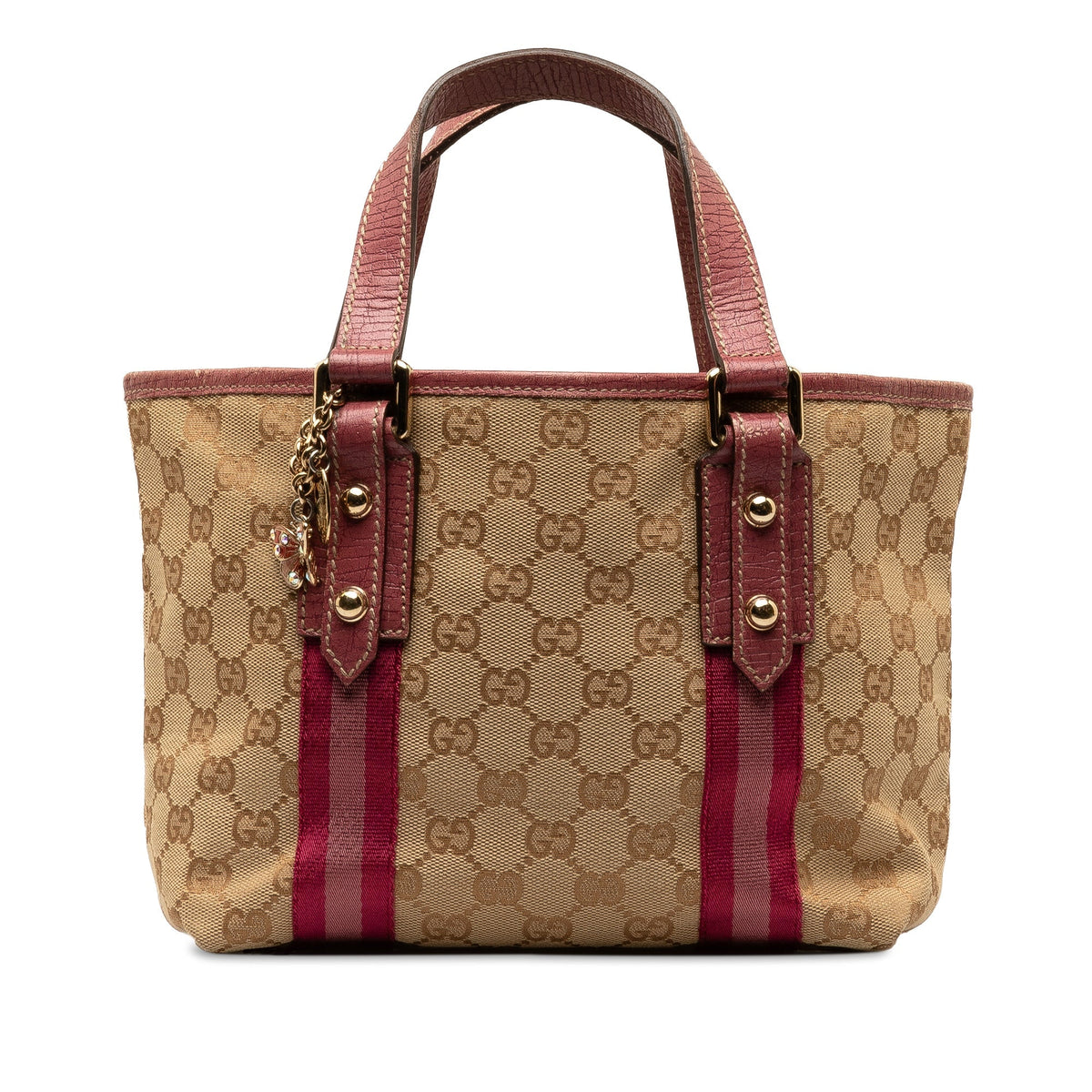 GUCCI GG Canvas Jolicoeur Tote Tote Bag