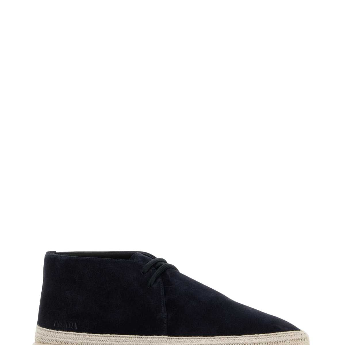 PRADA Suede Ankle Boots for Men