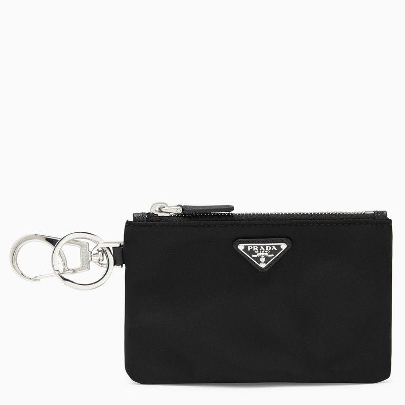 PRADA Recycled Nylon Key Ring - Mini Accessory