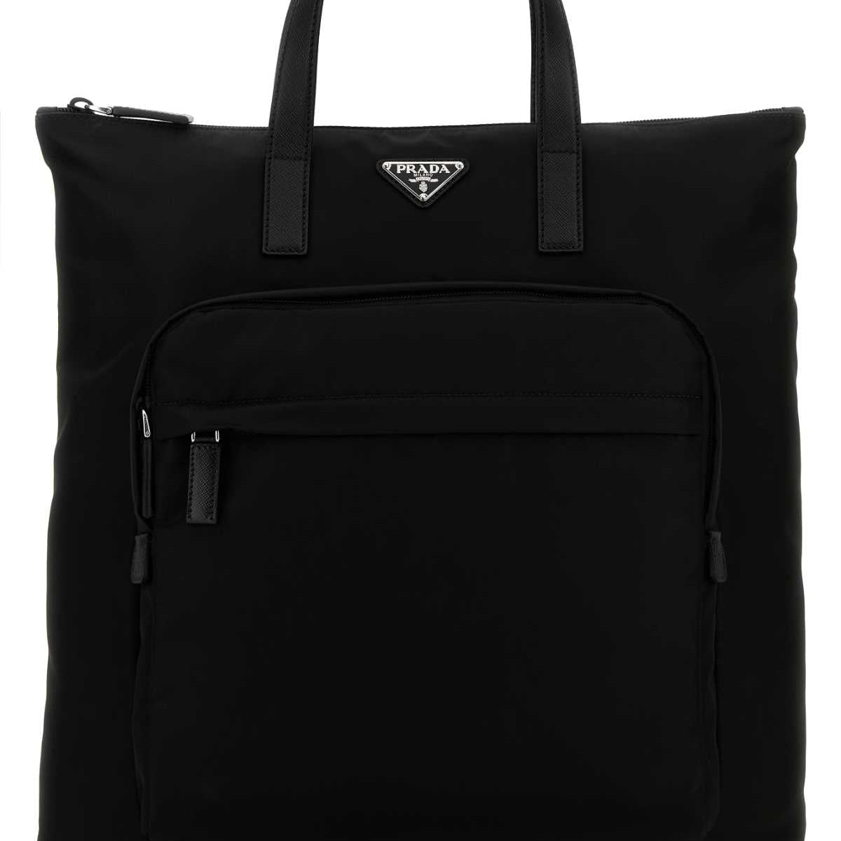 PRADA Re-Nylon Shopping Handbag for Men