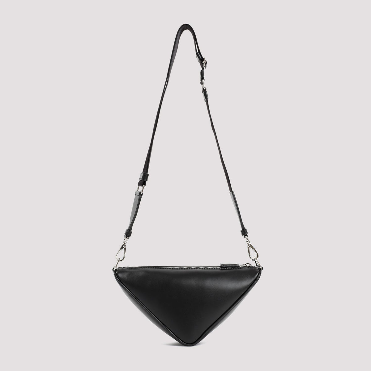 PRADA Leather Triangle Crossbody Handbag