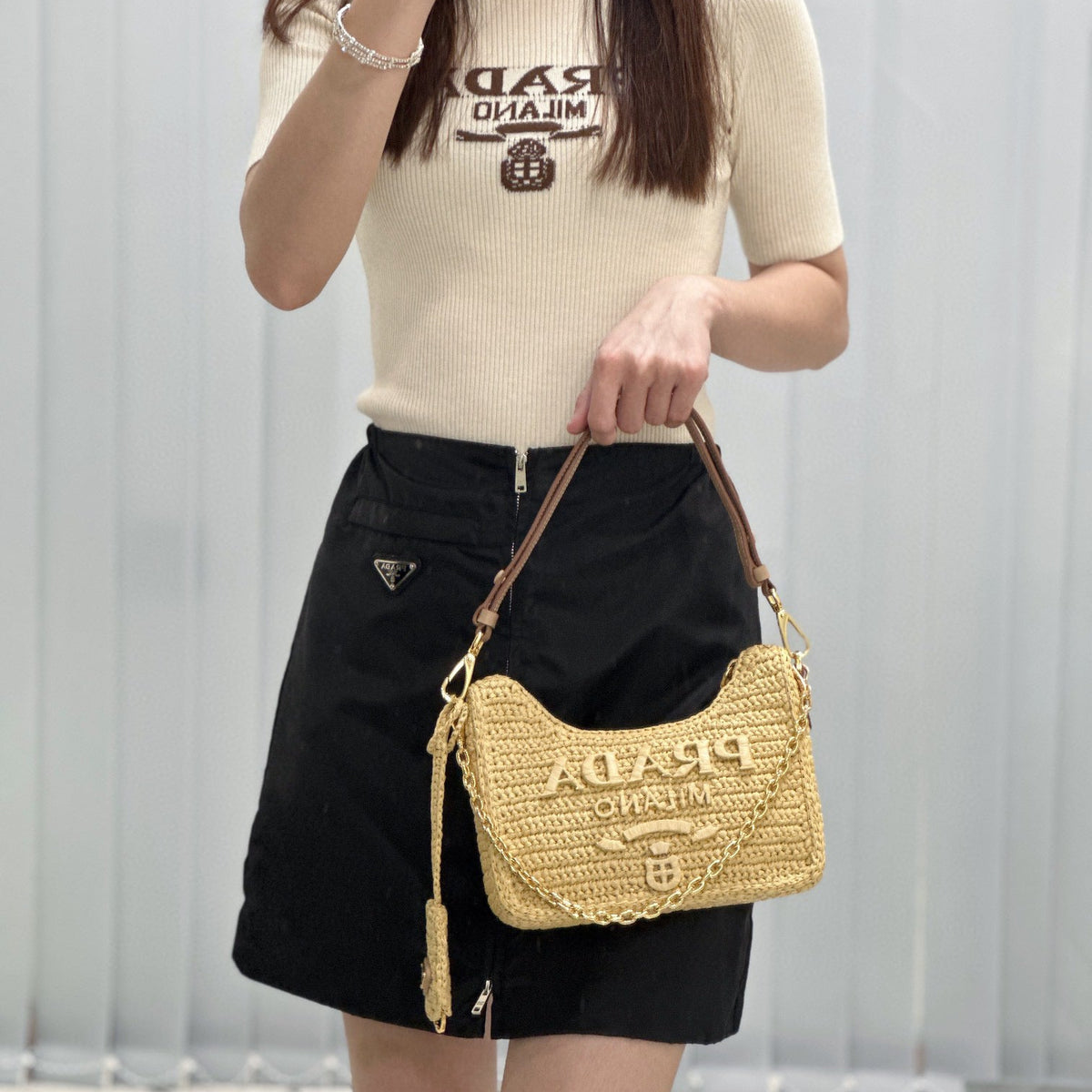 PD RE-EDITION CROCHET MINI BAG