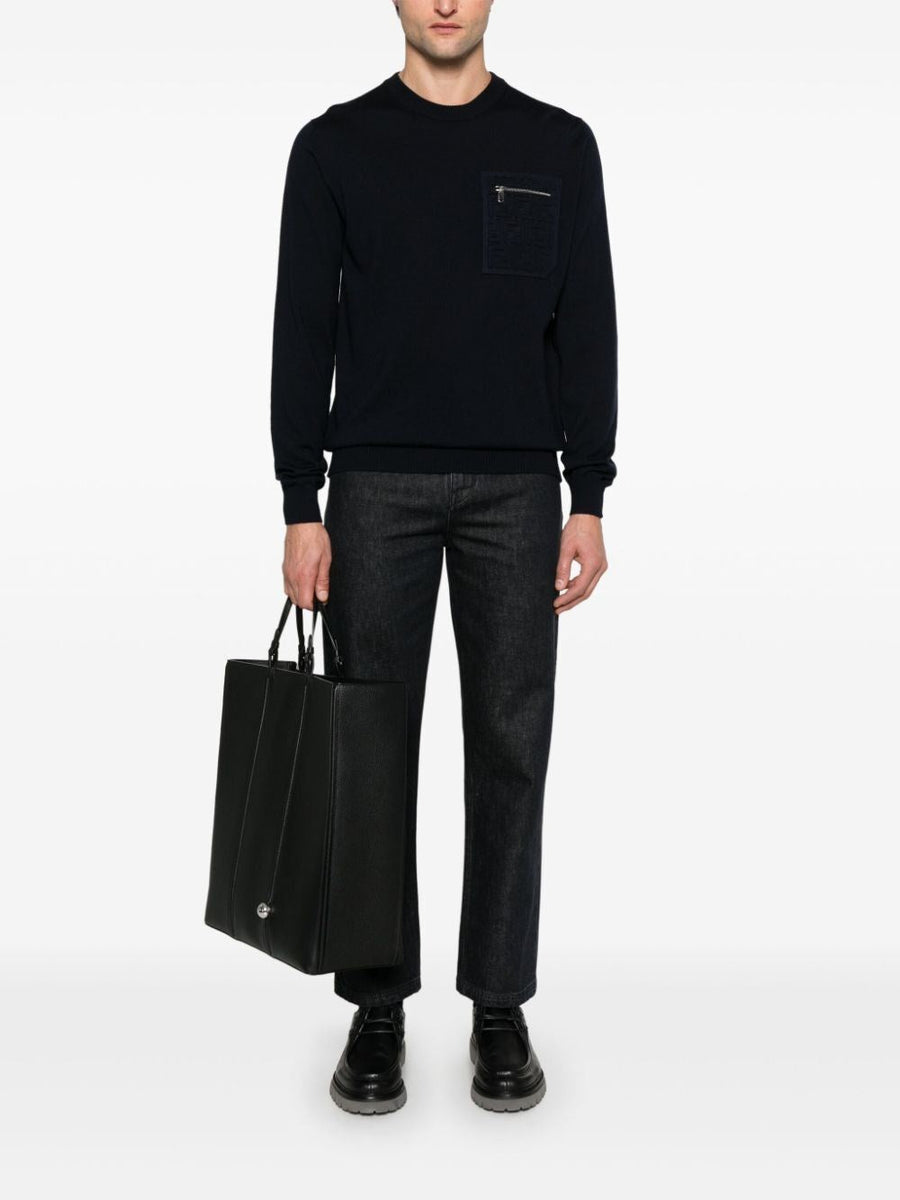 Fendi Men `Ff Inside Out` Jeans