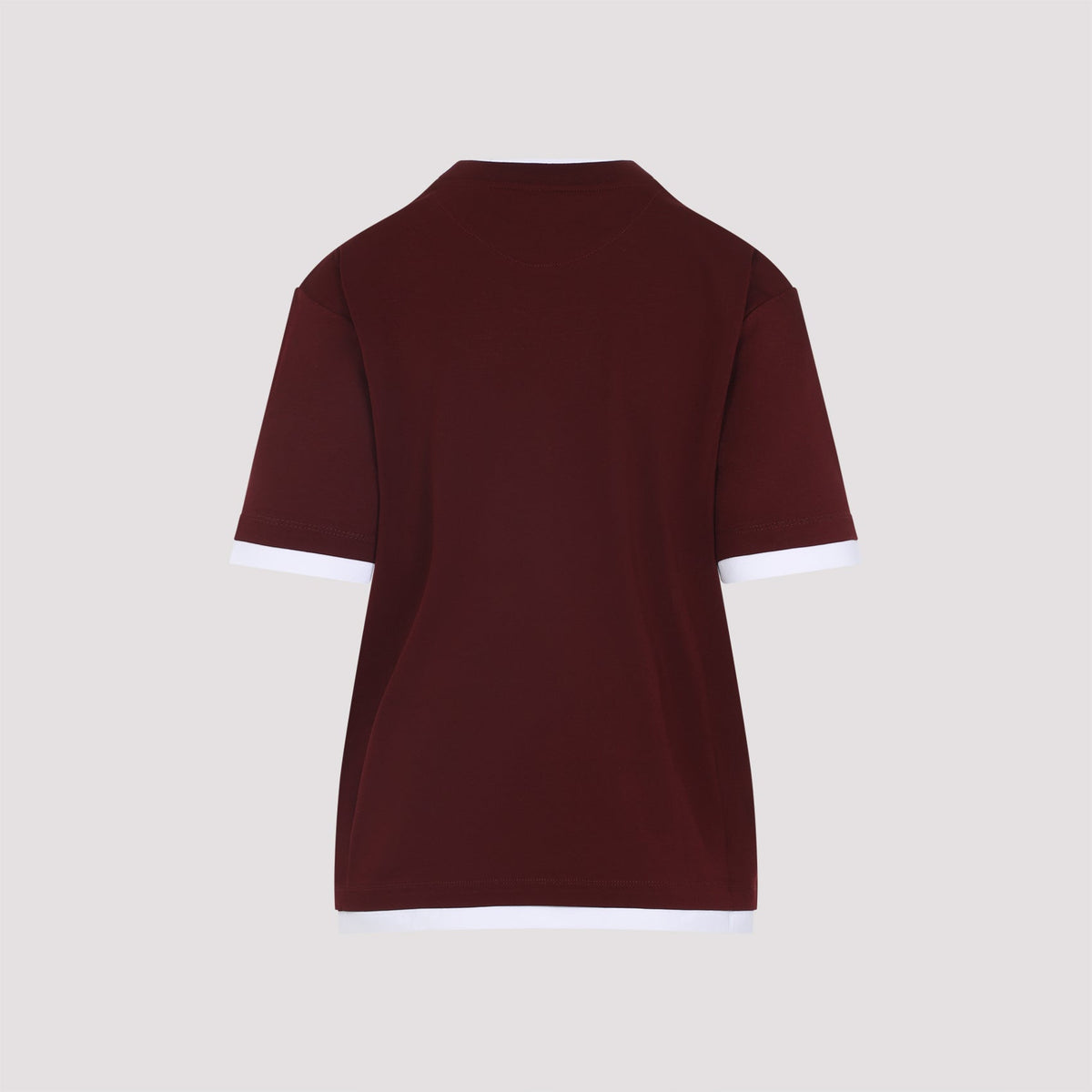 PRADA Classic Cotton T-Shirt for Women - FW25 Collection