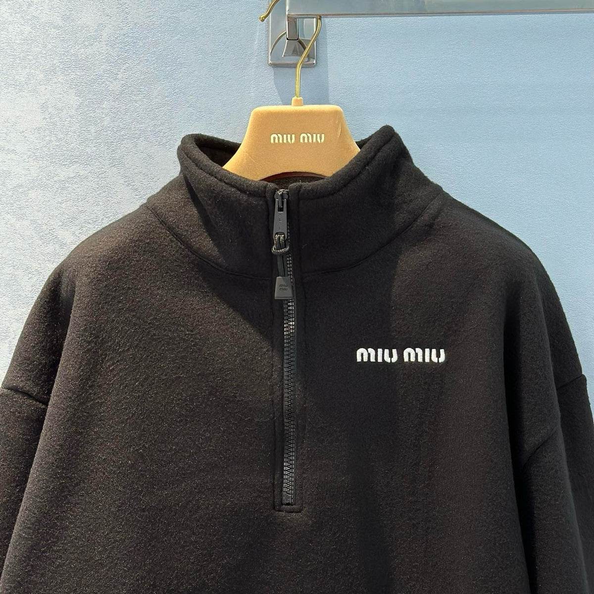 MIU M FLEECE JACKET