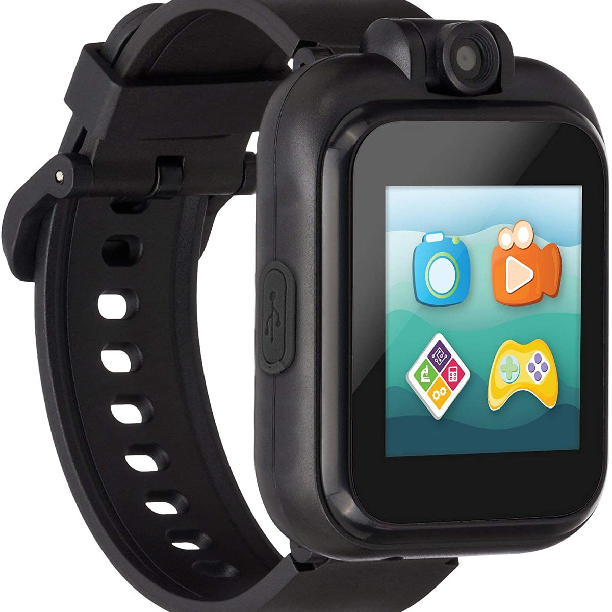 PlayZoom 2 Kids Smartwatch & Earbuds Set: Solid Black