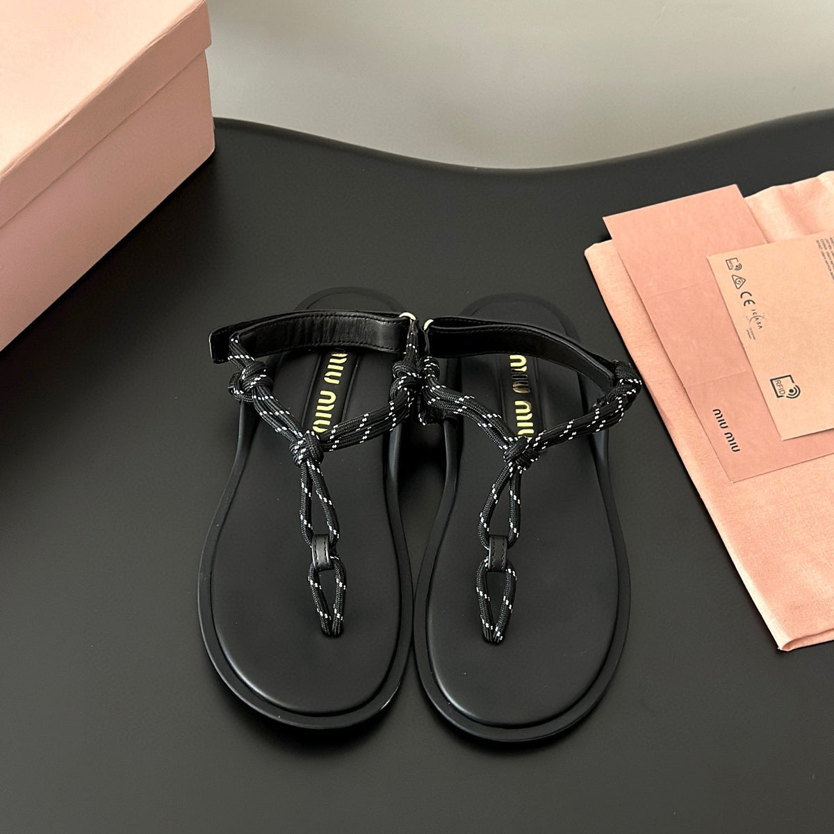 MIU M SANDALS