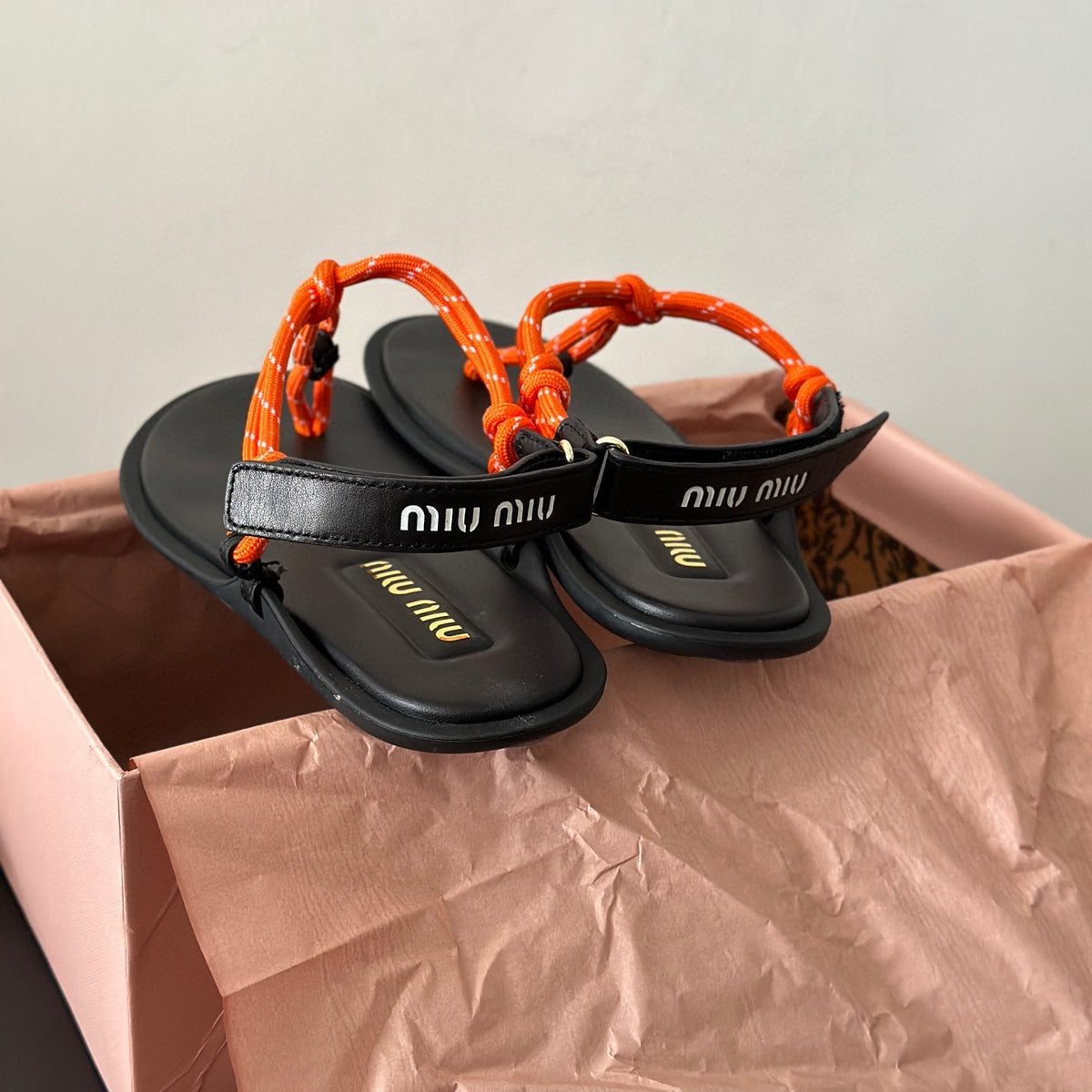 MIU M SANDALS