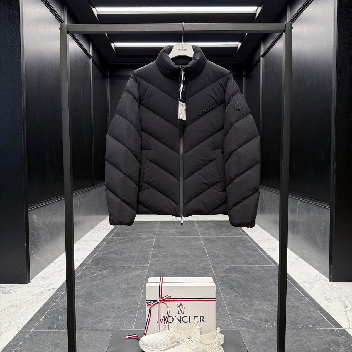 MONC MATT BLACK JACKET