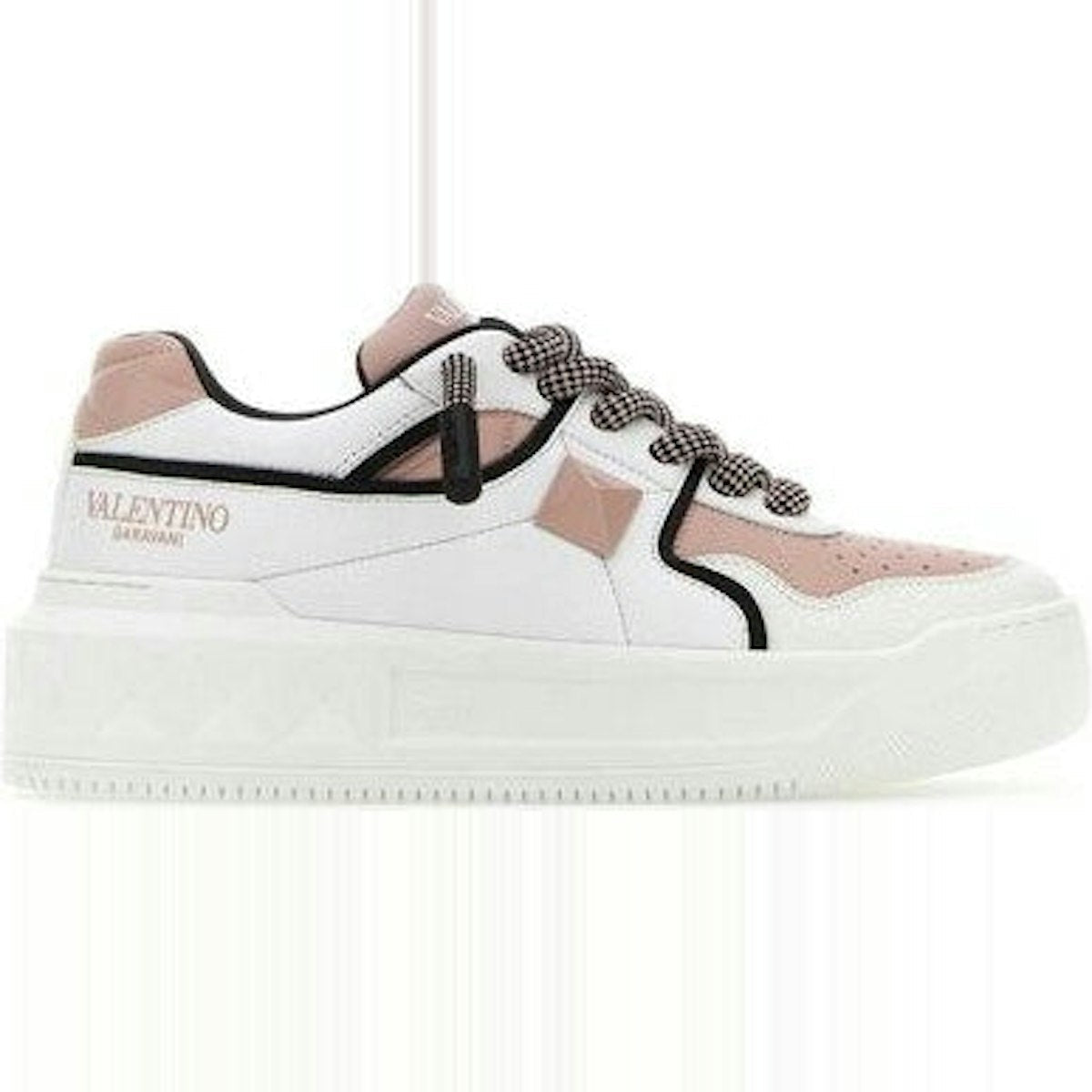 XL LEATHER STUDDED SNEAKERS