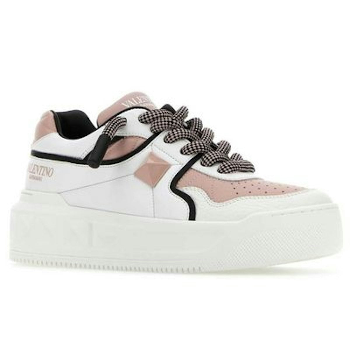 XL LEATHER STUDDED SNEAKERS