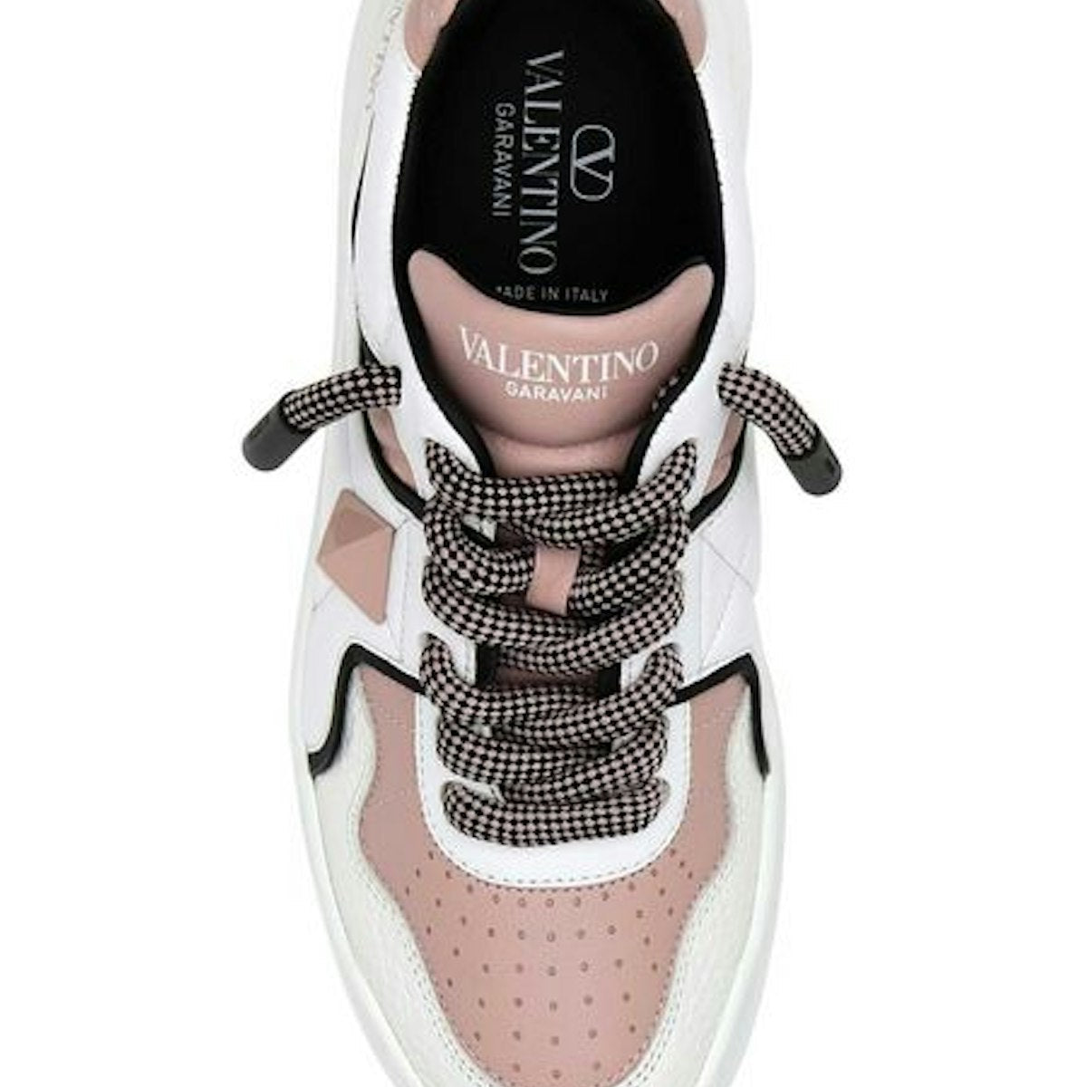 XL LEATHER STUDDED SNEAKERS