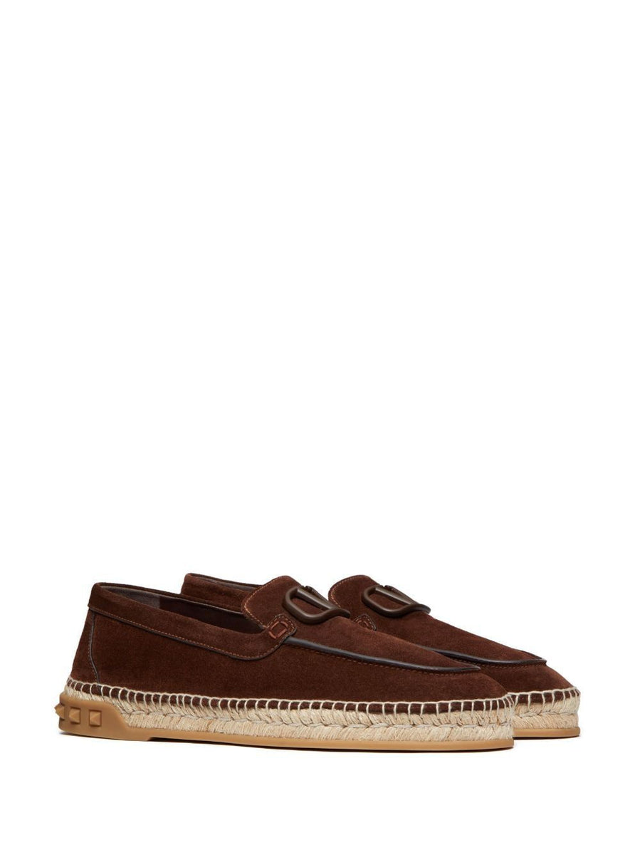 VALENTINO GARAVANI - LEISURE FLOWS ECO-SUEDE ESPADRILLES