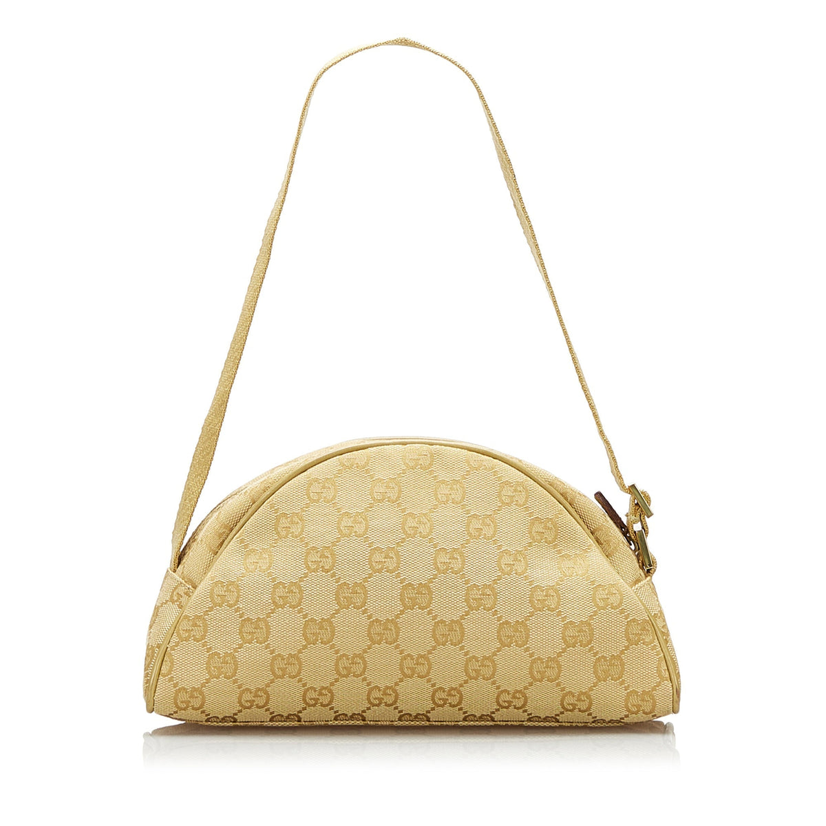 Gucci GG Canvas Half Moon Shoulder Bag