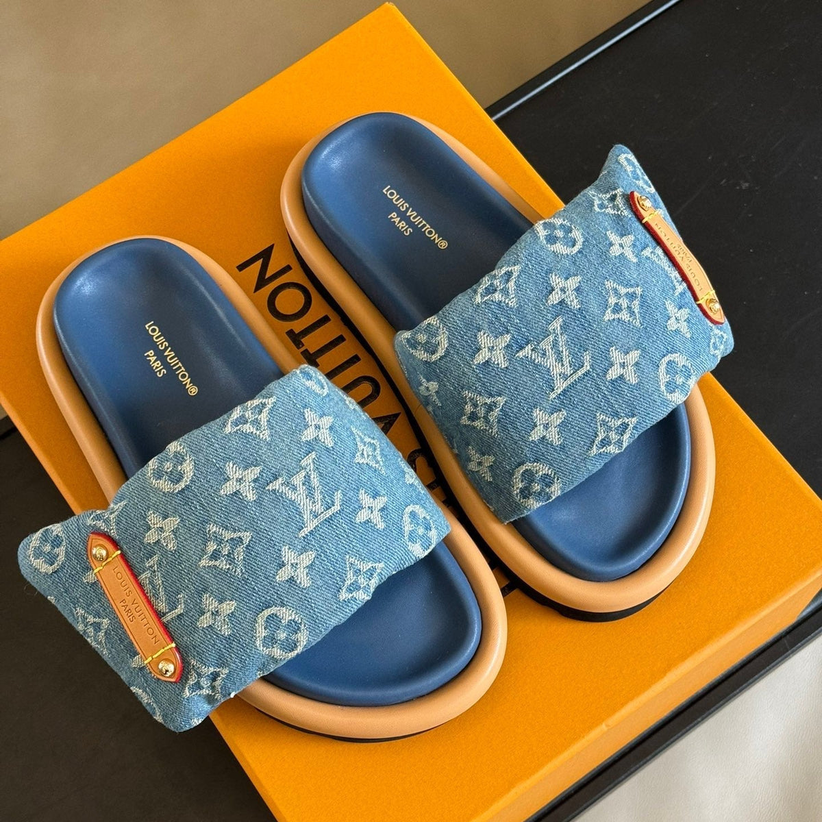 LOU PILLOW MULES