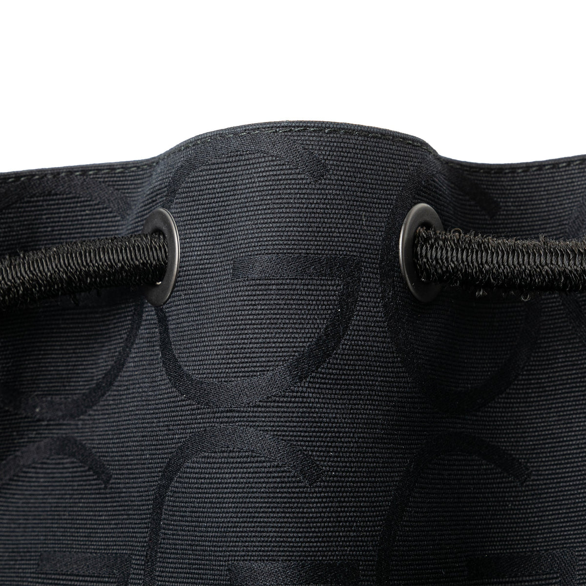GUCCI G Monogram Canvas Drawstring Sling Bag