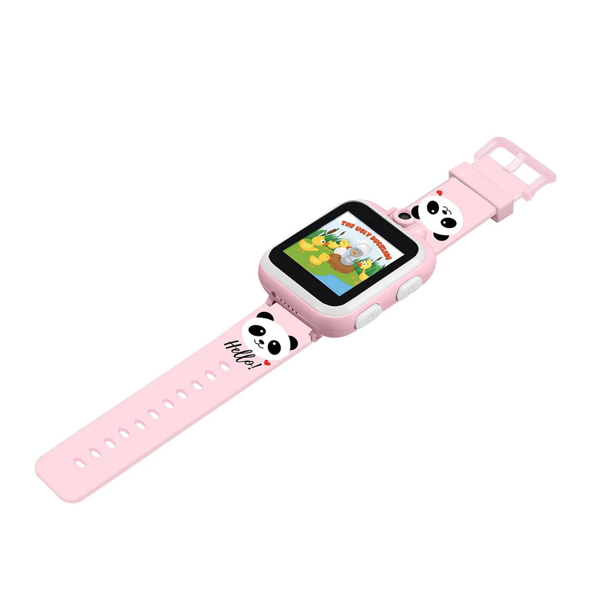 PlayZoom 2 Kids Smartwatch & Earbuds Set: Blush Hello! Panda Print