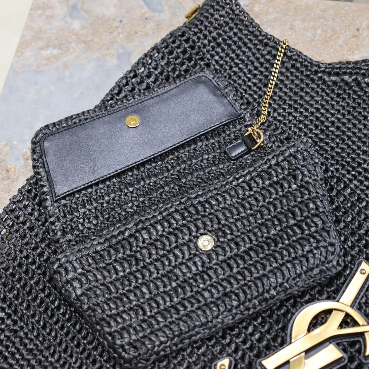SL ICARE IN RAFFIA BAG