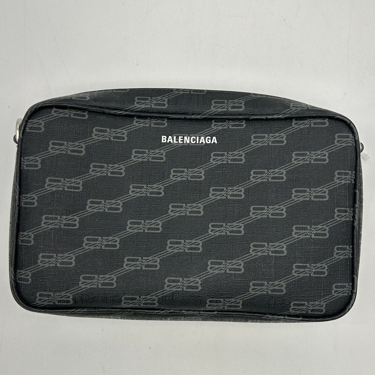 balenciaga BB Monogram Signature Medium Camera Shoulder Bag 2120700132264