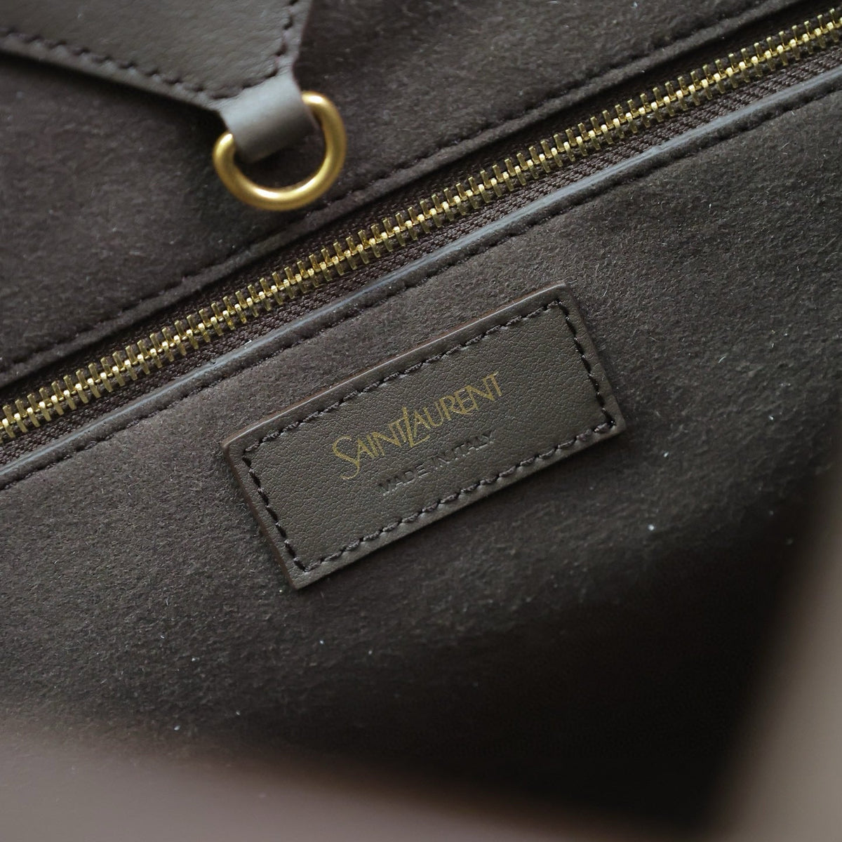 SL Y TOTE IN LEATHER BAG