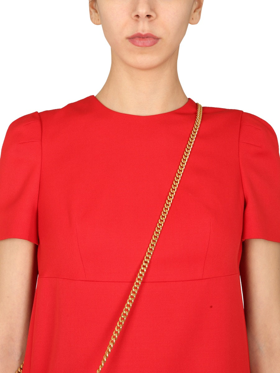 Alexander Mcqueen Women Dress With Cape