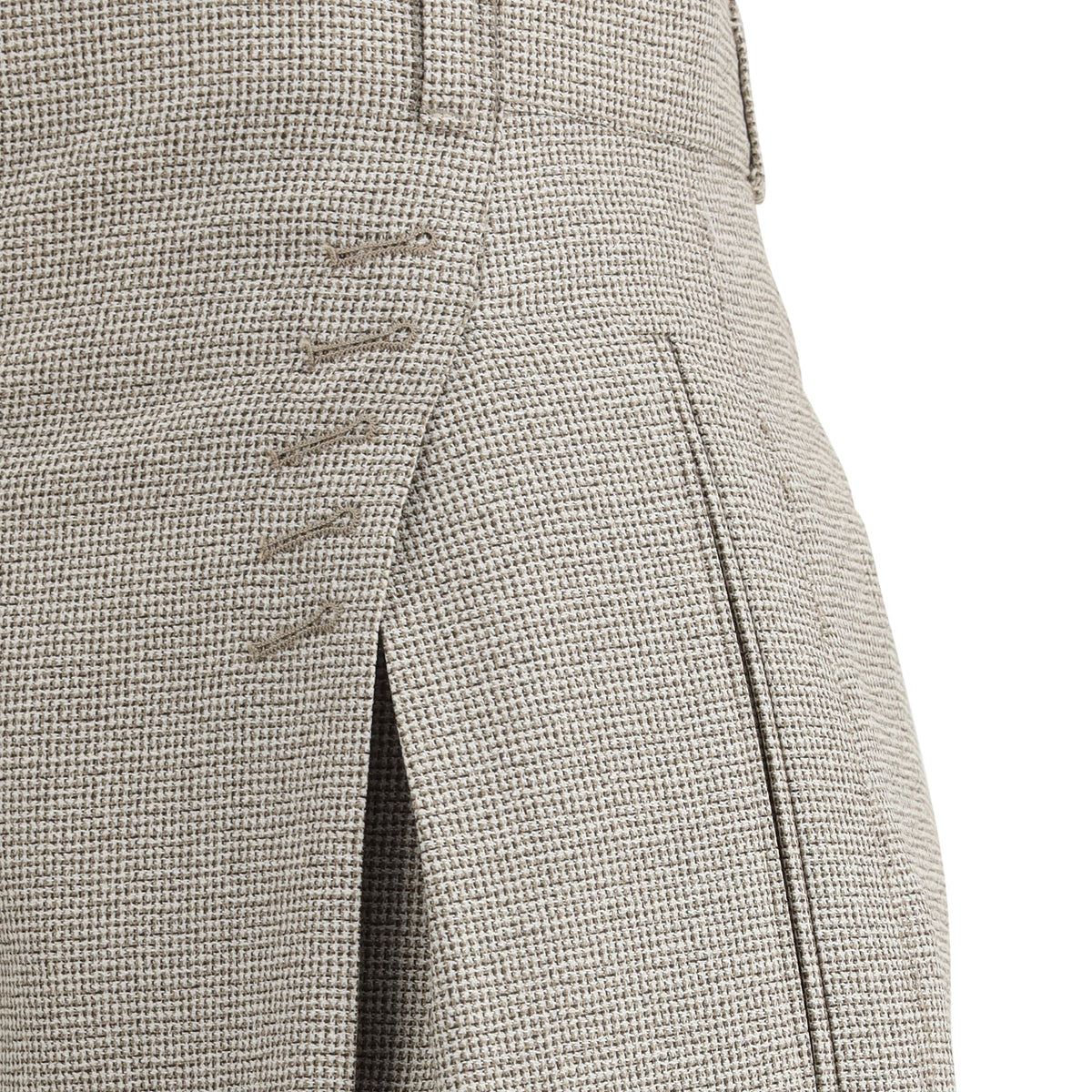 Fendi Women Pied-De-Poule Pants