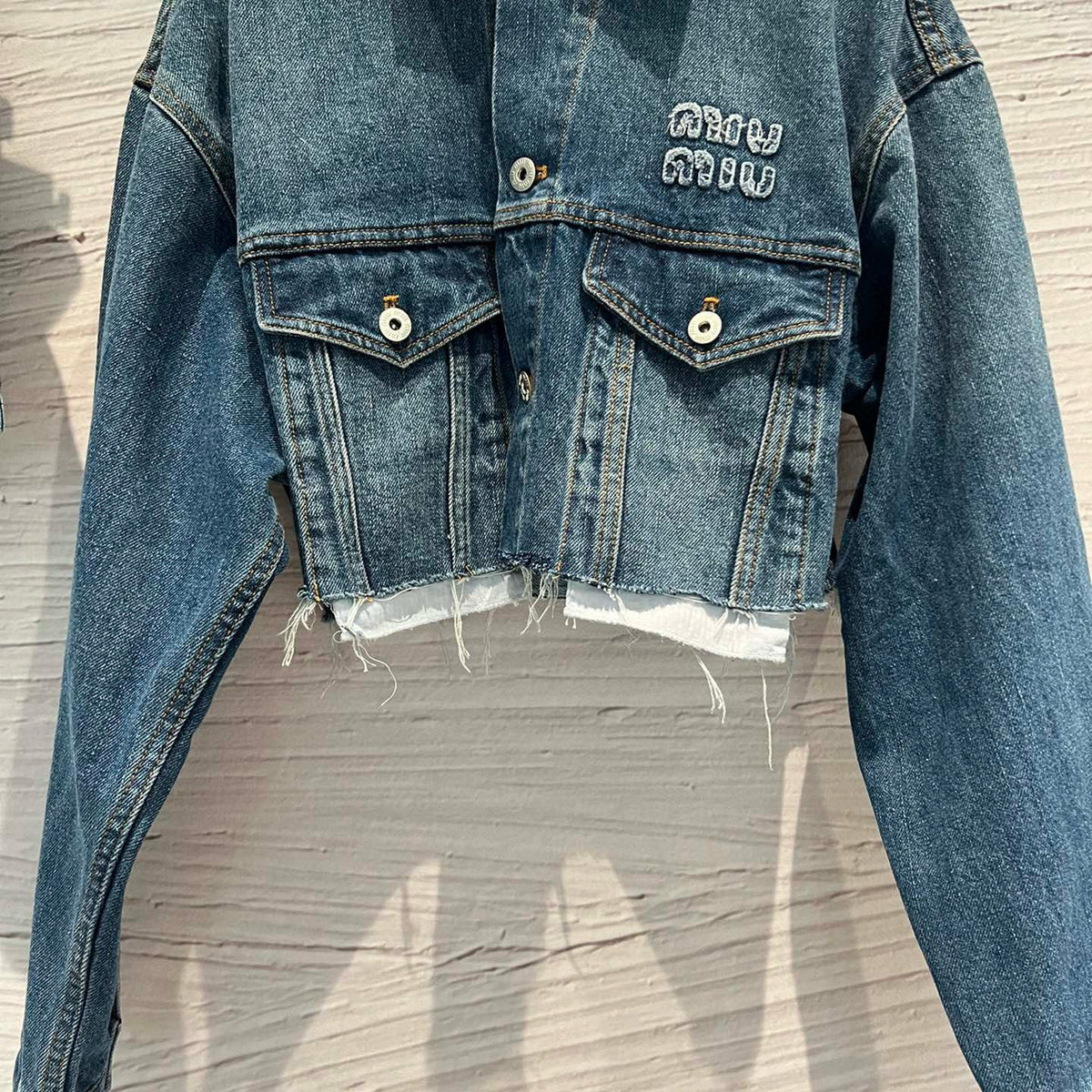 MIU M DENIM JACKET