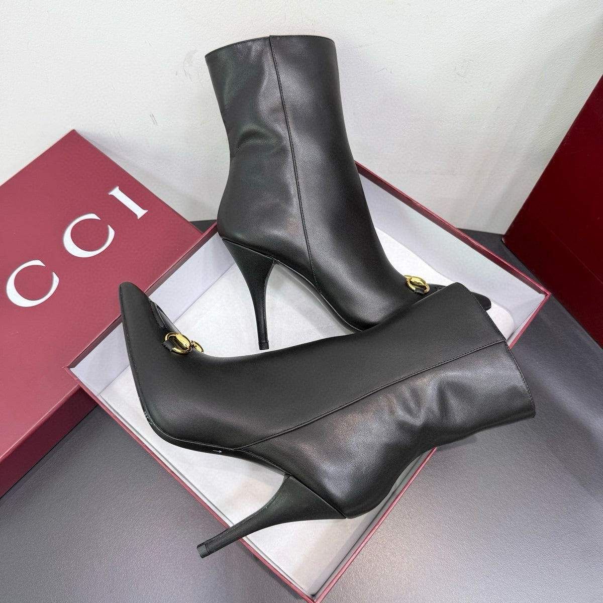 GG HEELED BOOTS