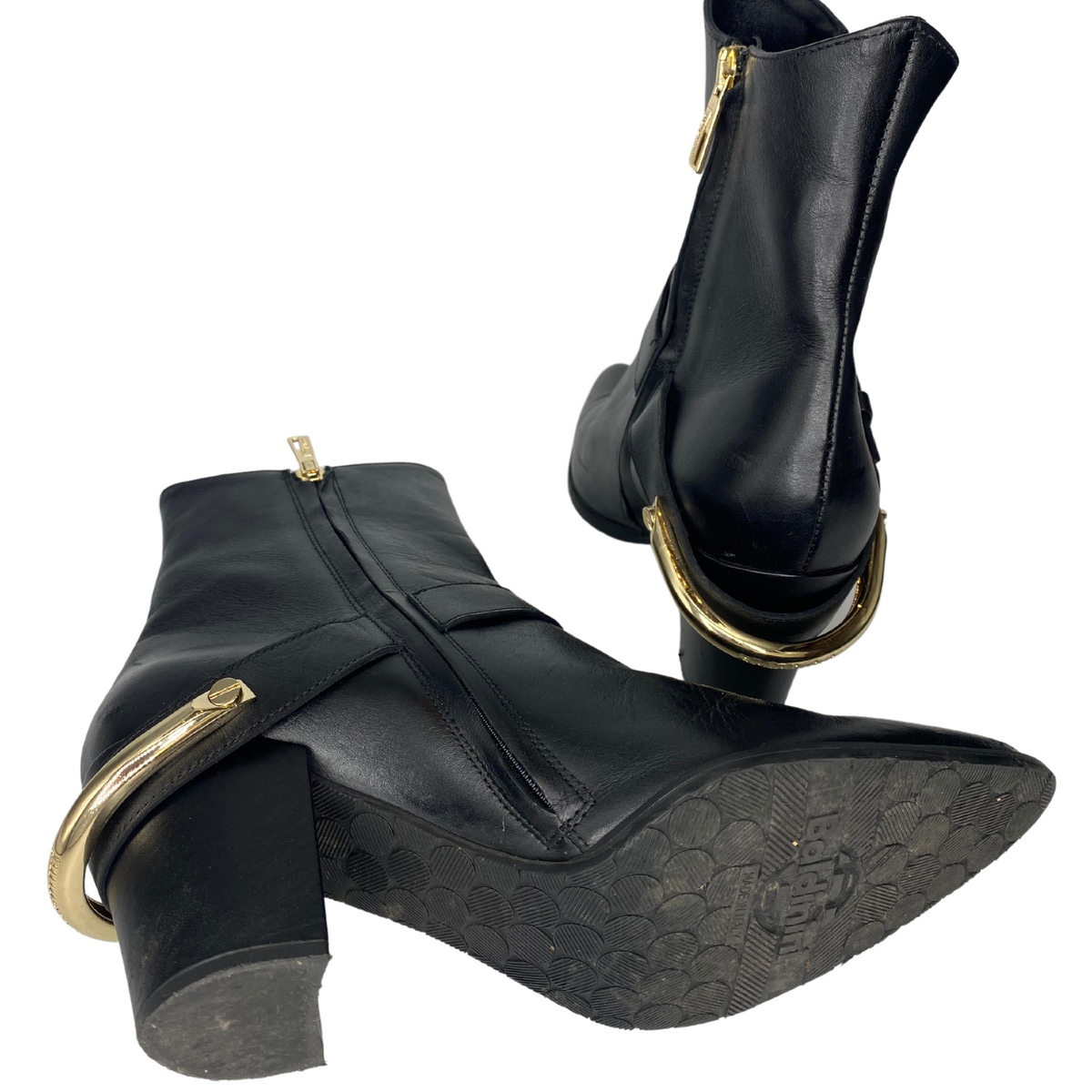 Baldinini Stirrup Studded Boots |US8.5|IT38.5|