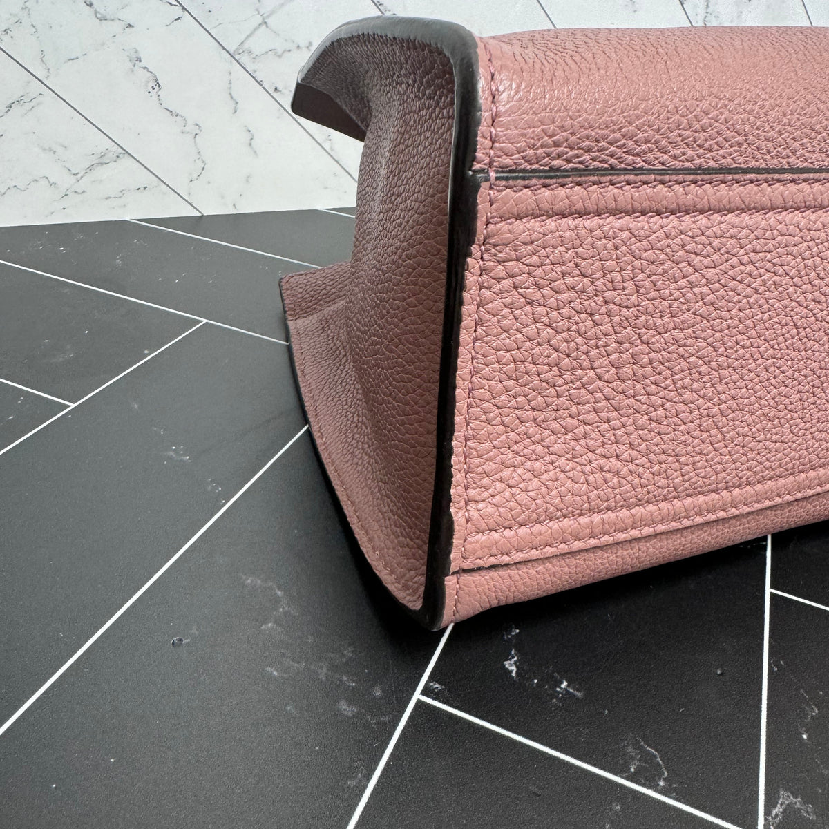 Gucci Mauve Leather Medium Soft Jackie 2Way Tote Bag