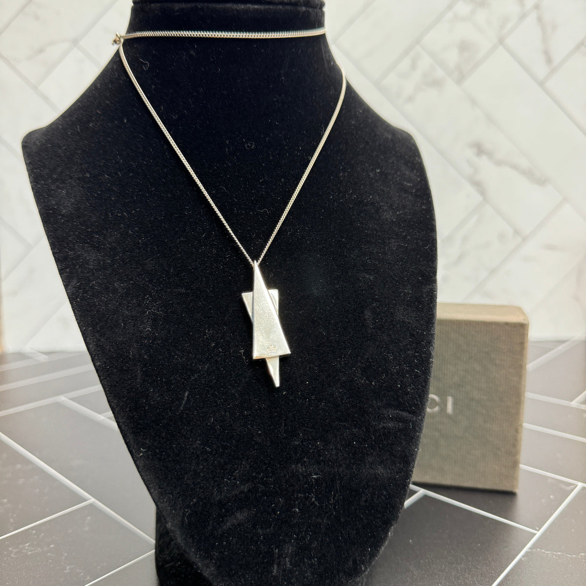 Gucci Star Silver Necklace