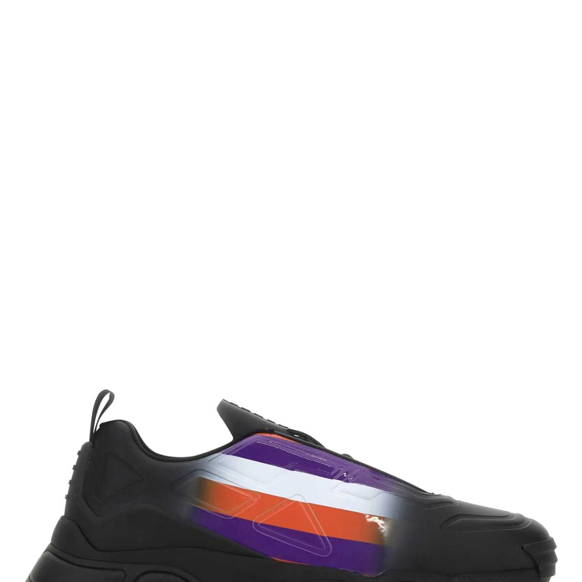 PRADA Rubber Collision Cross Sneaker
